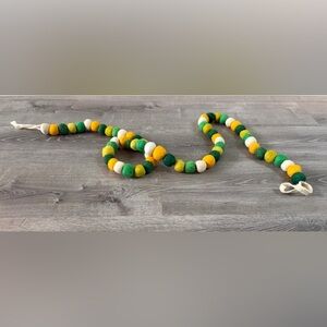 St. Patricks Day Felt Garland/St. Patricks Day Decor. 6 ft. ☘️🌈